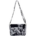 Laocoon Sculpture Over Black Shoulder Bag with Back Zipper View3