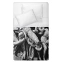 Laocoon Sculpture Over Black Duvet Cover (Single Size) View1