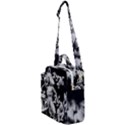 Laocoon Sculpture Over Black Crossbody Day Bag View1