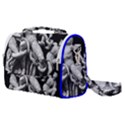 Laocoon Sculpture Over Black Satchel Shoulder Bag View1