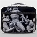 Laocoon Sculpture Over Black Full Print Lunch Bag View1