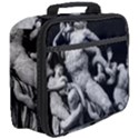 Laocoon Sculpture Over Black Full Print Lunch Bag View3