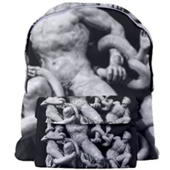 Laocoon Sculpture Over Black Giant Full Print Backpack