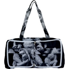 Laocoon Sculpture Over Black Multi Function Bag