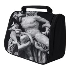 Laocoon Sculpture Over Black Full Print Travel Pouch (Small)