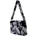 Laocoon Sculpture Over Black Full Print Messenger Bag (S) View2