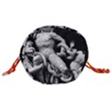 Laocoon Sculpture Over Black Drawstring Bucket Bag View3