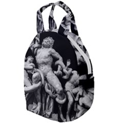 Laocoon Sculpture Over Black Travel Backpacks