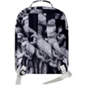 Laocoon Sculpture Over Black Double Compartment Backpack View3