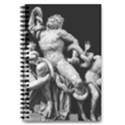 Laocoon Sculpture Over Black 5.5  x 8.5  Notebook View3