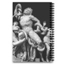 Laocoon Sculpture Over Black 5.5  x 8.5  Notebook View4