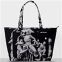 Laocoon Sculpture Over Black Back Pocket Shoulder Bag  View1