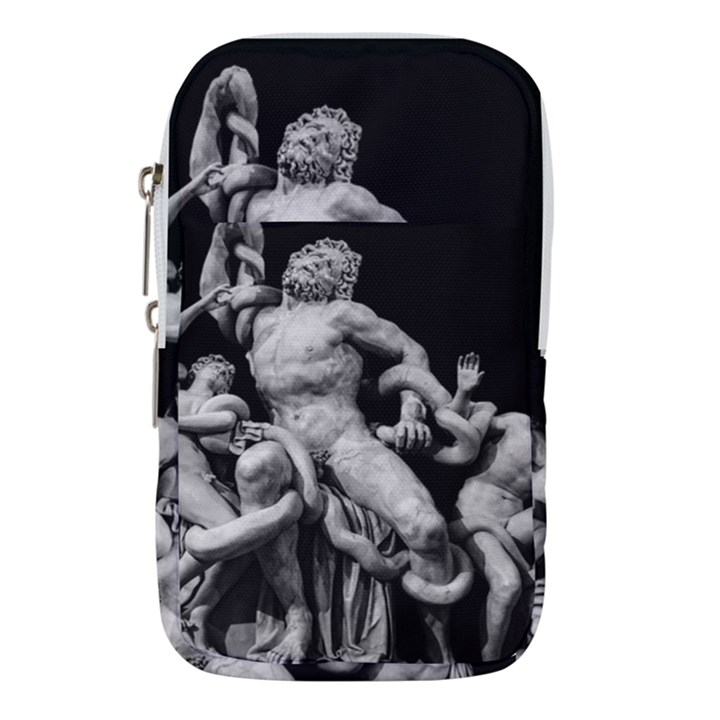 Laocoon Sculpture Over Black Waist Pouch (Large)