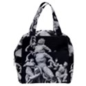 Laocoon Sculpture Over Black Boxy Hand Bag View1