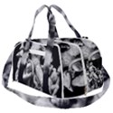 Laocoon Sculpture Over Black Burner Gym Duffel Bag View2