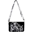 Laocoon Sculpture Over Black Double Gusset Crossbody Bag View2