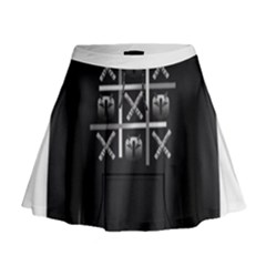 Tic Tac Monster Mini Flare Skirt by TheFanSign