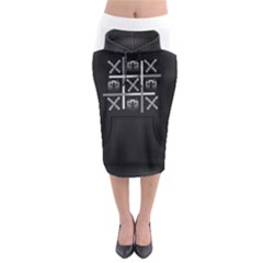 Tic Tac Monster Midi Pencil Skirt by TheFanSign