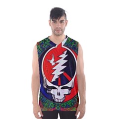 Grateful Dead - Men s Basketball Tank Top by Sapixe