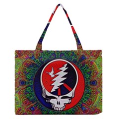 Grateful Dead - Zipper Medium Tote Bag by Sapixe