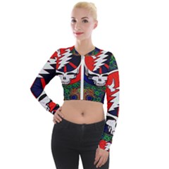 Grateful Dead - Long Sleeve Cropped Velvet Jacket