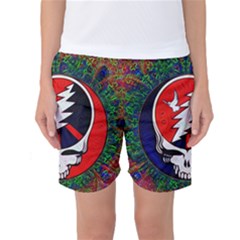 Grateful Dead - Women s Basketball Shorts by Sapixe