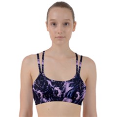 Ectoplasm Line Them Up Sports Bra by MRNStudios