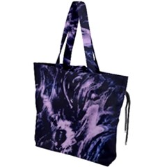 Ectoplasm Drawstring Tote Bag by MRNStudios