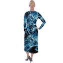 Cold Snap Velvet Maxi Wrap Dress View2