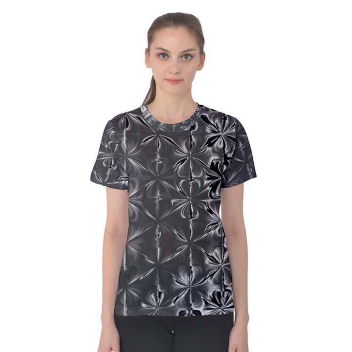 Lunar Eclipse Abstraction Women s Cotton Tee