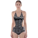 Lunar Eclipse Abstraction Cut-Out One Piece Swimsuit View1