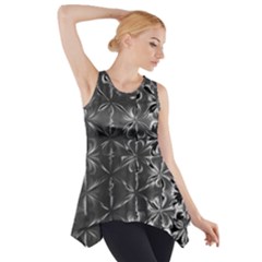 Lunar Eclipse Abstraction Side Drop Tank Tunic by MRNStudios