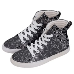 Lunar Eclipse Abstraction Women s Hi-top Skate Sneakers by MRNStudios