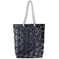 Lunar Eclipse Abstraction Full Print Rope Handle Tote (small) by MRNStudios