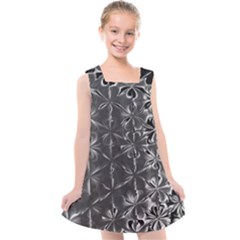 Lunar Eclipse Abstraction Kids  Cross Back Dress by MRNStudios