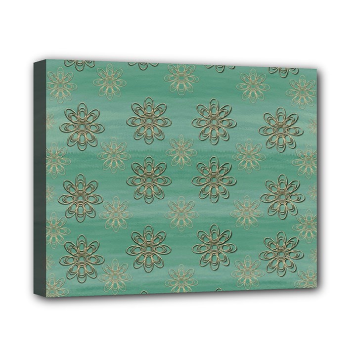 Beautiful Flowers Of Wood In The Starry Night Canvas 10  x 8  (Stretched)