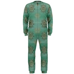 Beautiful Flowers Of Wood In The Starry Night Onepiece Jumpsuit (men)  by pepitasart