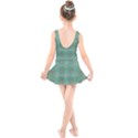 Beautiful Flowers Of Wood In The Starry Night Kids  Skater Dress Swimsuit View2