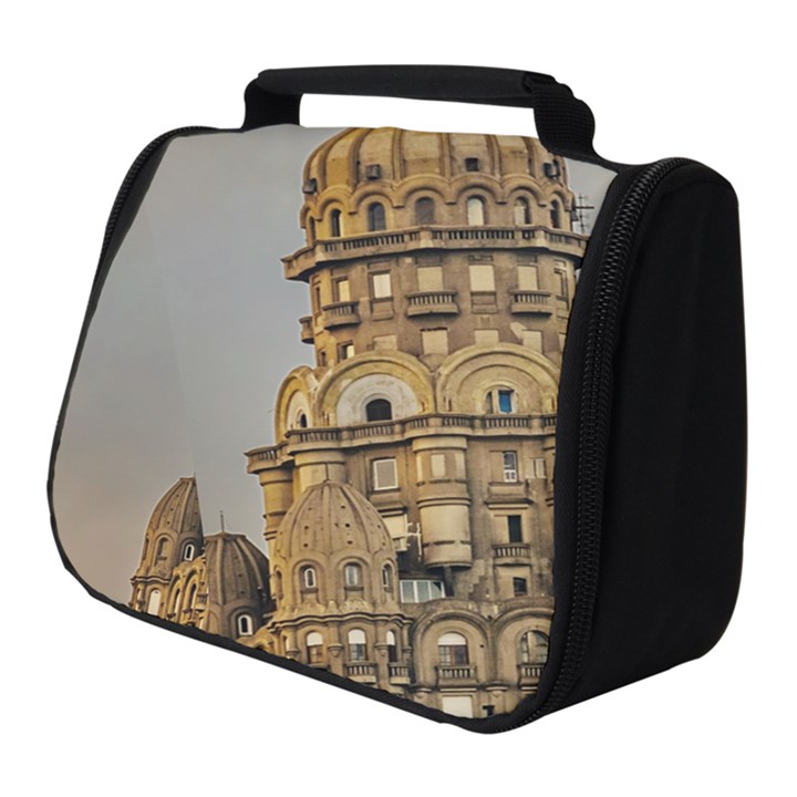 Salvo Palace Exterior View, Montevideo, Uruguay Full Print Travel Pouch (Small)