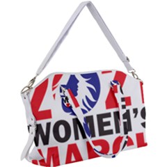 Womens March Canvas Crossbody Bag