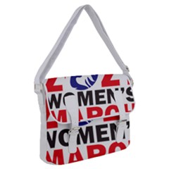 Womens March Buckle Messenger Bag