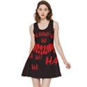 Demonic Laugh, Spooky red teeth monster in dark, Horror theme Inside Out Reversible Sleeveless Dress View1