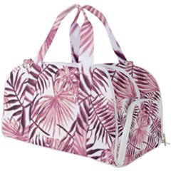 Pink Leaves Burner Gym Duffel Bag