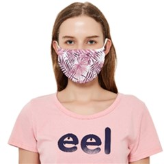 Pink Leaves Cloth Face Mask (adult)