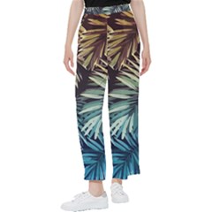 Tropical Leaves Women s Pants  by goljakoff