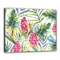 Tropical flowers Canvas 20  x 16  (Stretched) View1