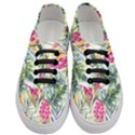 Tropical flowers Women s Classic Low Top Sneakers View1