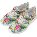 Tropical flowers Men s Velcro Strap Shoes View2