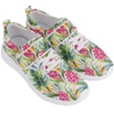 Tropical flowers Men s Velcro Strap Shoes View3