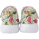 Tropical flowers Men s Velcro Strap Shoes View4